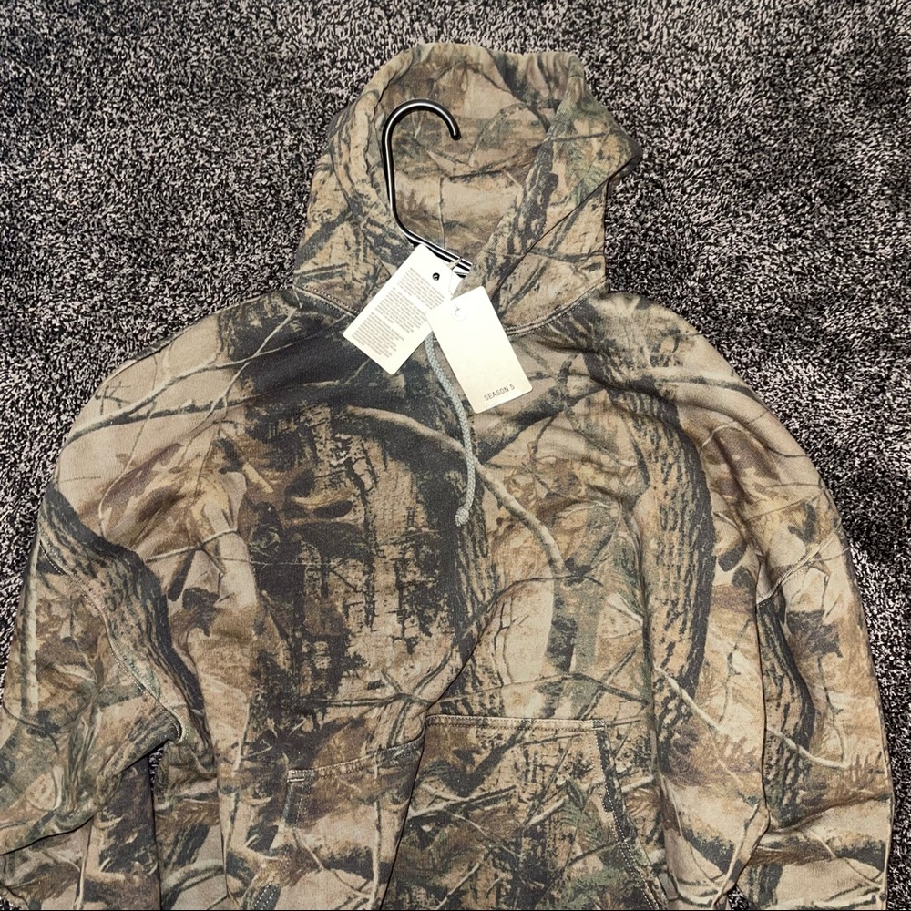 YEEZY SEASON 5 CAMO HOODIE XS